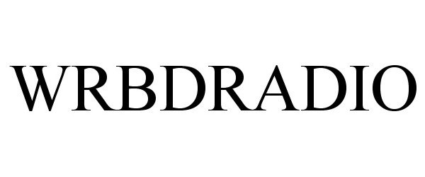 Trademark Logo WRBDRADIO