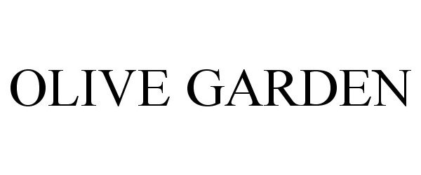 Trademark Logo OLIVE GARDEN