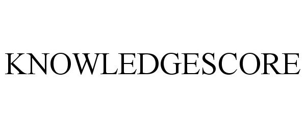  KNOWLEDGESCORE