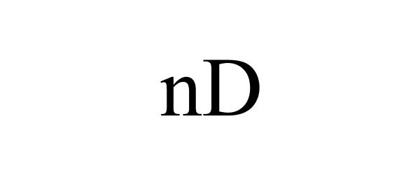 Trademark Logo ND