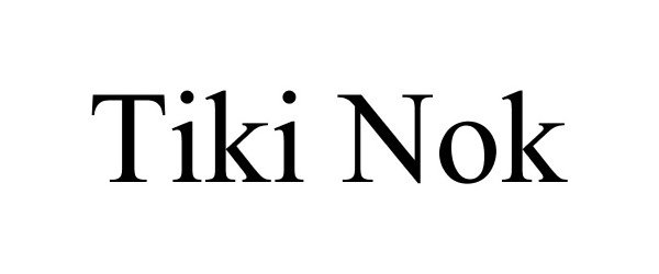 Trademark Logo TIKI NOK
