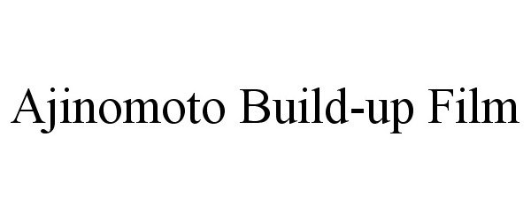 Trademark Logo AJINOMOTO BUILD-UP FILM
