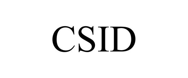 Trademark Logo CSID