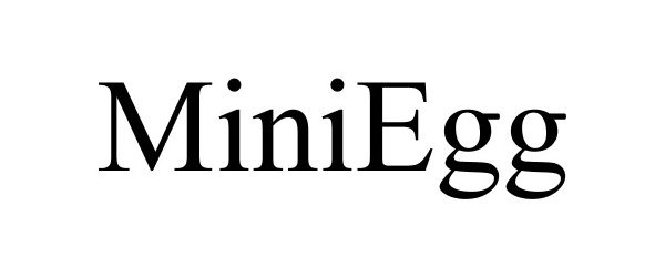 Trademark Logo MINIEGG