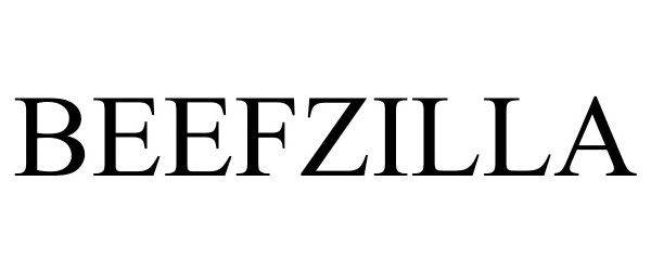 Trademark Logo BEEFZILLA