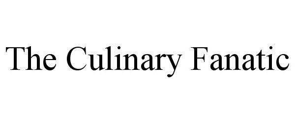  THE CULINARY FANATIC