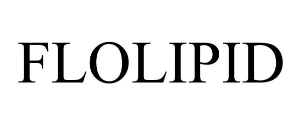 Trademark Logo FLOLIPID