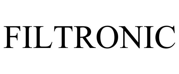 Trademark Logo FILTRONIC