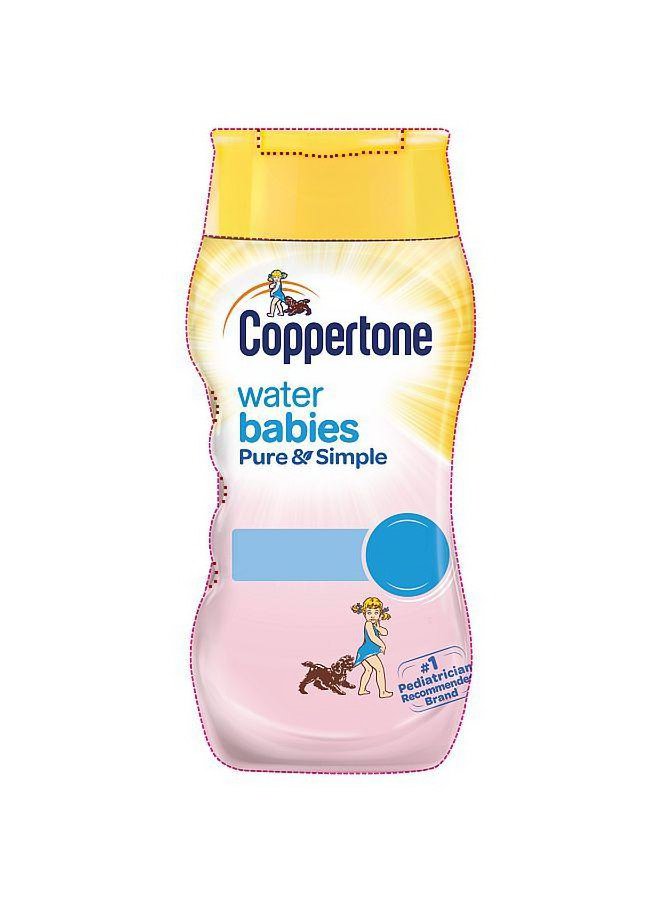  COPPERTONE WATER BABIES PURE &amp; SIMPLE #1 PEDIATRICIAN RECOMMENDED BRAND