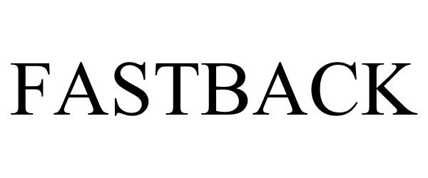 Trademark Logo FASTBACK
