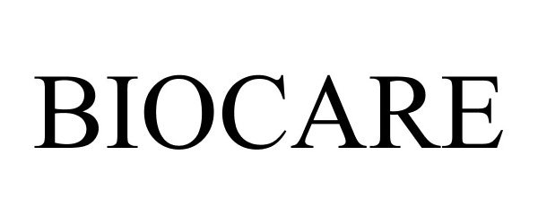 Trademark Logo BIOCARE