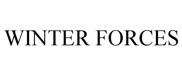 Trademark Logo WINTER FORCES