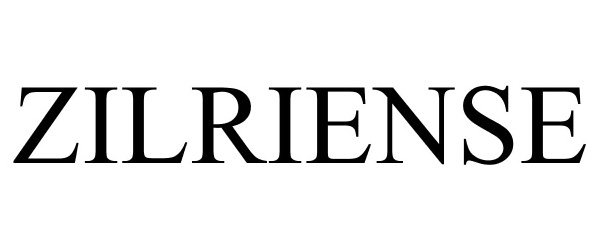 Trademark Logo ZILRIENSE