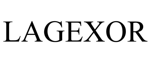 Trademark Logo LAGEXOR