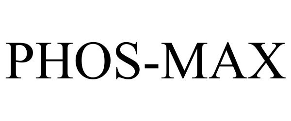 Trademark Logo PHOS-MAX