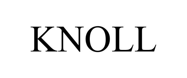 Trademark Logo KNOLL