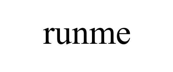 Trademark Logo RUNME