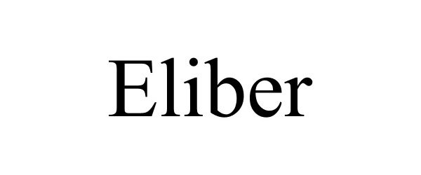 Trademark Logo ELIBER