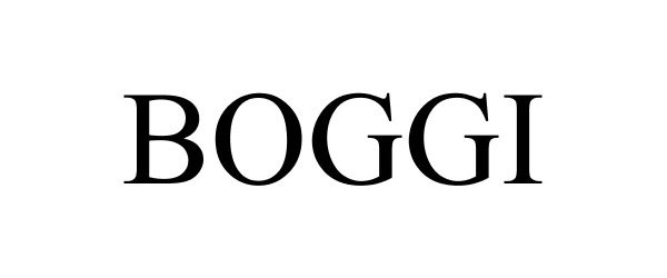 Trademark Logo BOGGI