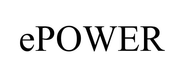Trademark Logo EPOWER