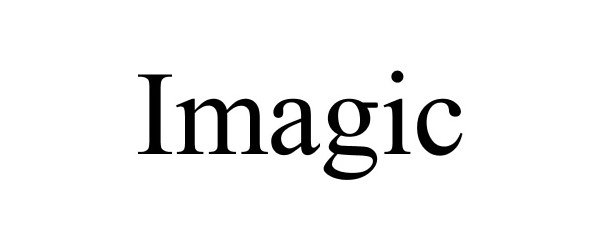 Trademark Logo IMAGIC