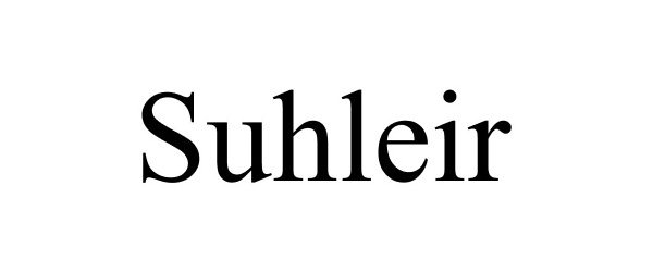Trademark Logo SUHLEIR