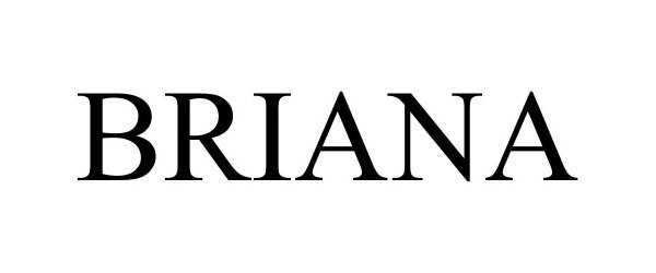 Trademark Logo BRIANA
