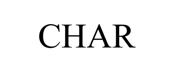 Trademark Logo CHAR