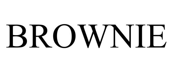 Trademark Logo BROWNIE