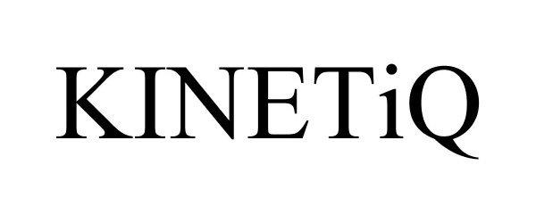 Trademark Logo KINETIQ