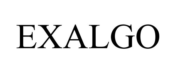 Trademark Logo EXALGO