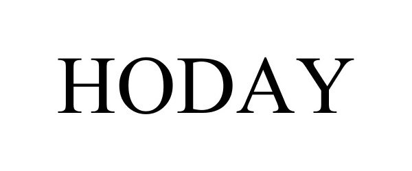 Trademark Logo HODAY