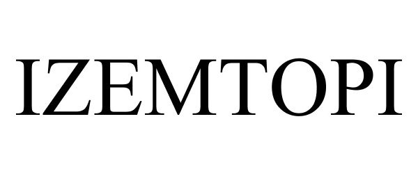 Trademark Logo IZEMTOPI