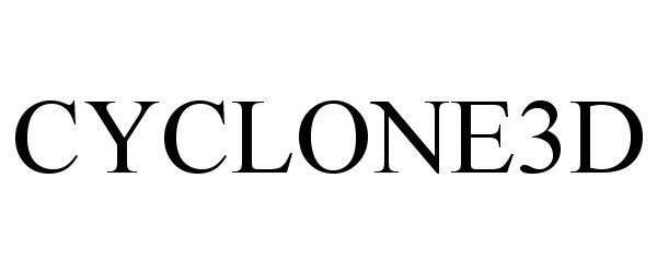 Trademark Logo CYCLONE3D