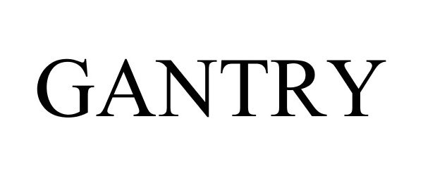 Trademark Logo GANTRY