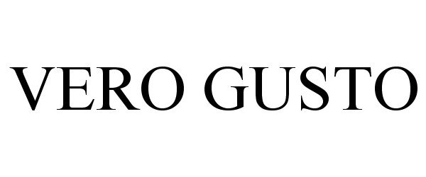  VERO GUSTO