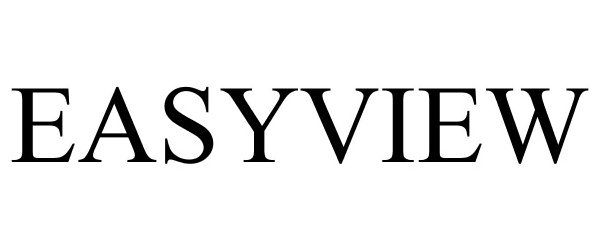 Trademark Logo EASYVIEW