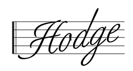 Trademark Logo HODGE