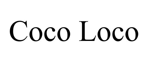 Trademark Logo COCO LOCO