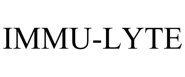 Trademark Logo IMMU-LYTE