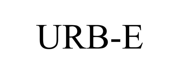 Trademark Logo URB-E