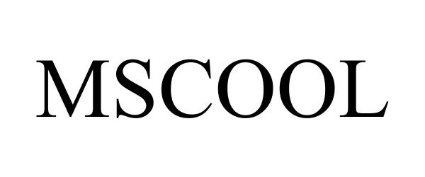 Trademark Logo MSCOOL