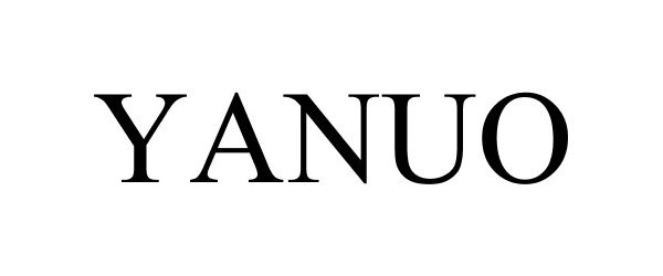 Trademark Logo YANUO