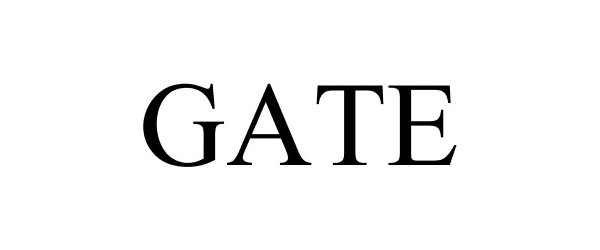 Trademark Logo GATE