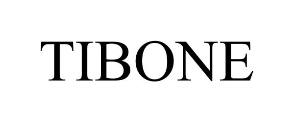 Trademark Logo TIBONE