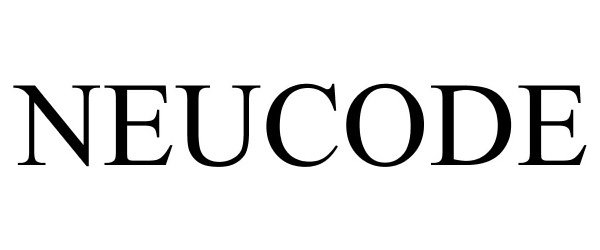 Trademark Logo NEUCODE