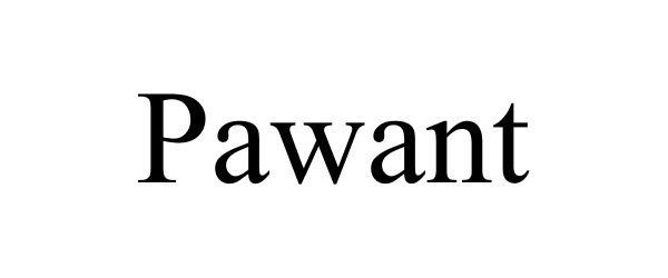 Trademark Logo PAWANT