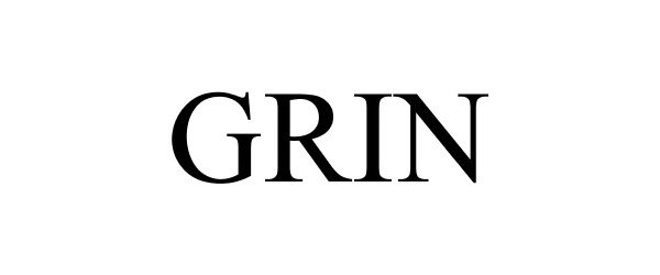 Trademark Logo GRIN