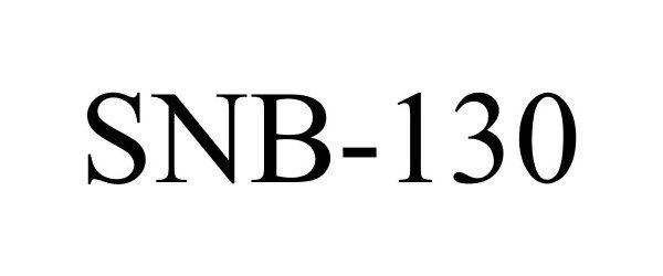 Trademark Logo SNB-130