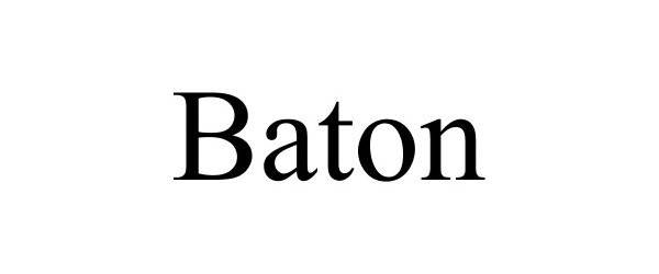 Trademark Logo BATON